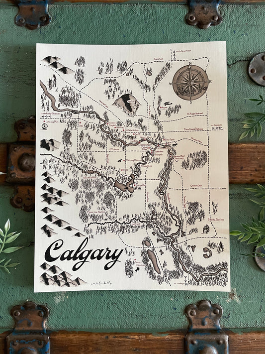Calgary Map