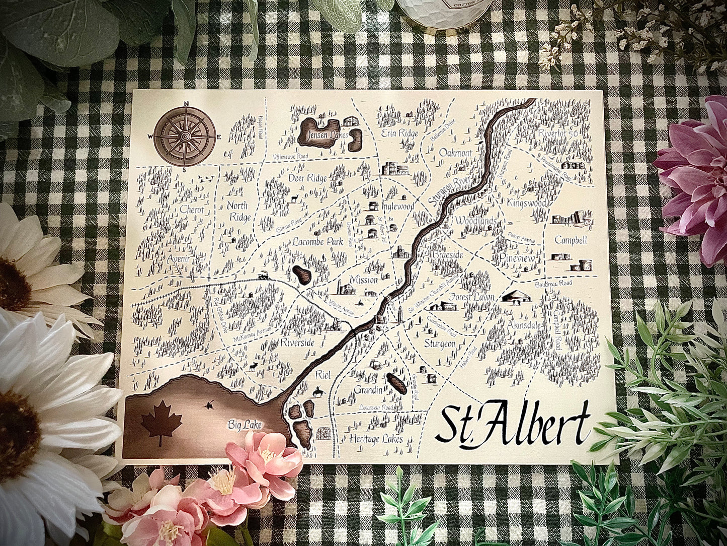 St. Albert Map