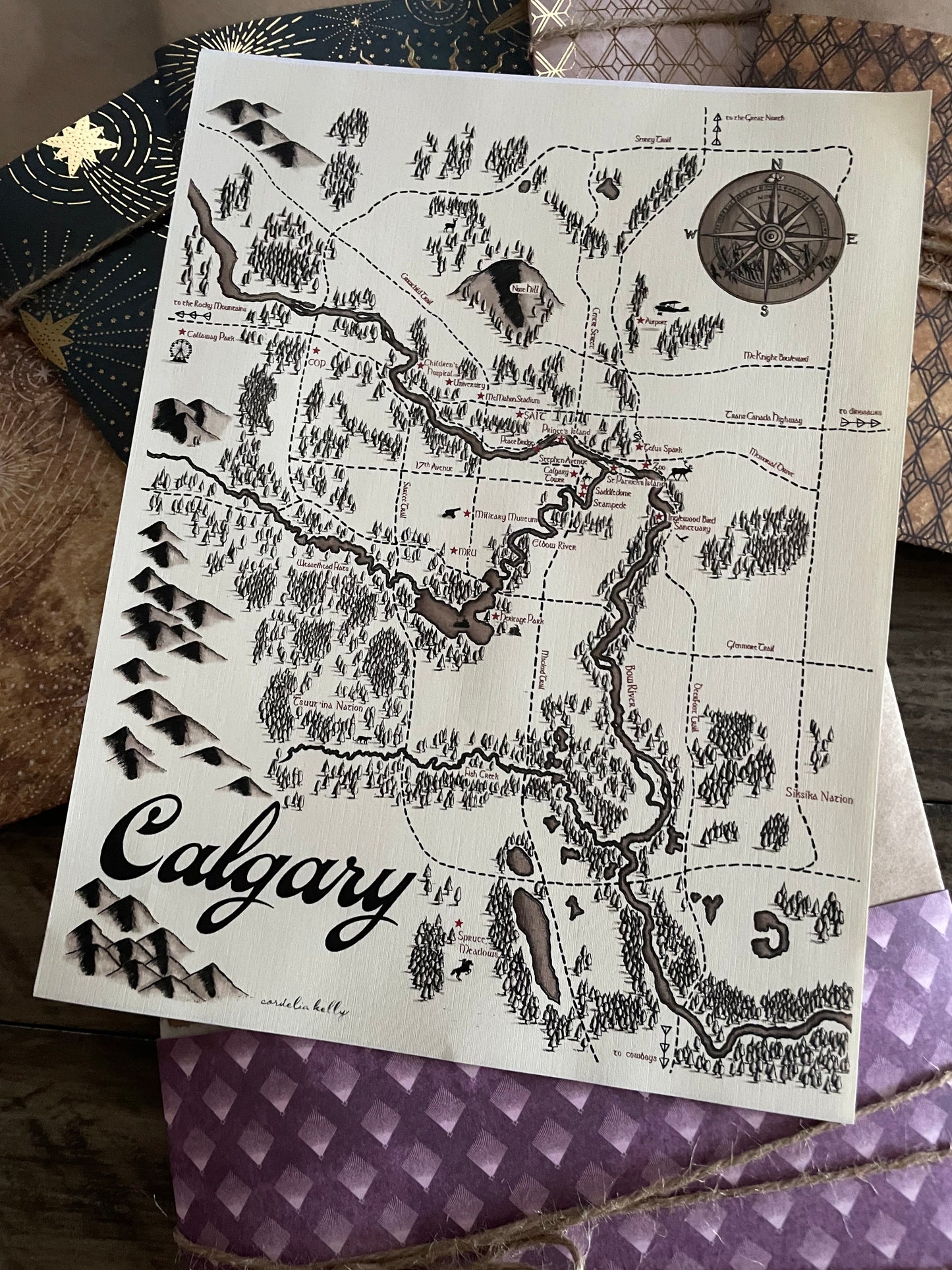 Calgary Map