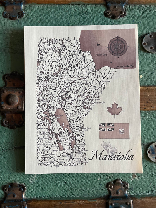 Manitoba Map