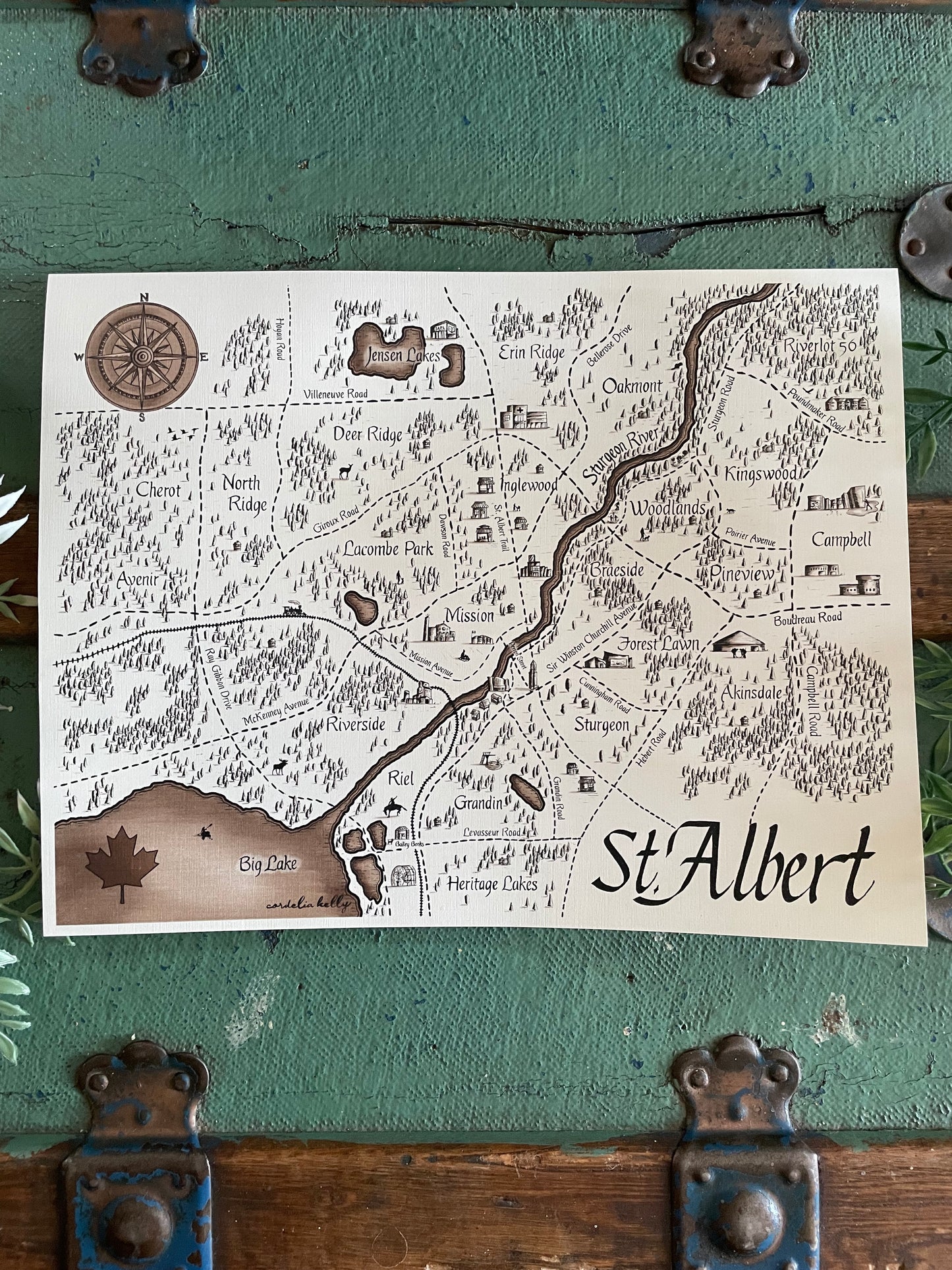 St. Albert Map