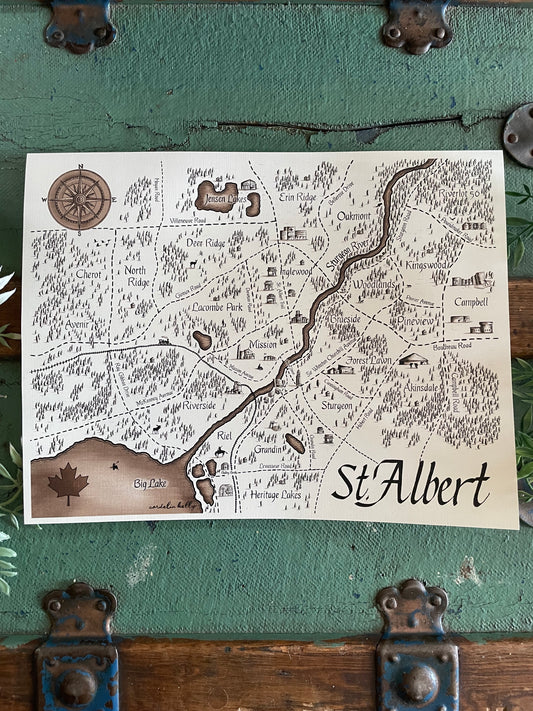 St. Albert Map