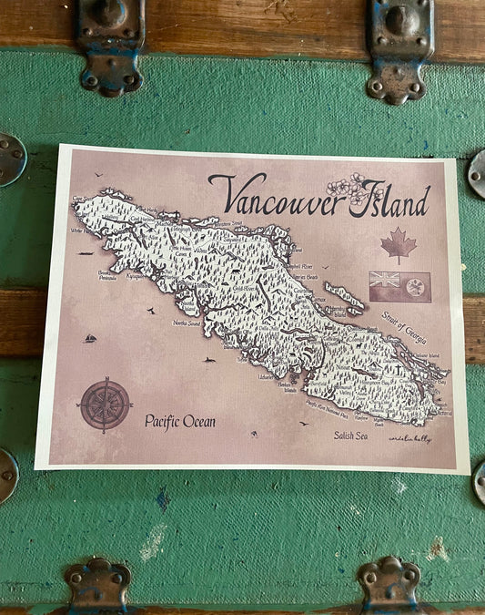 Vancouver Island Map