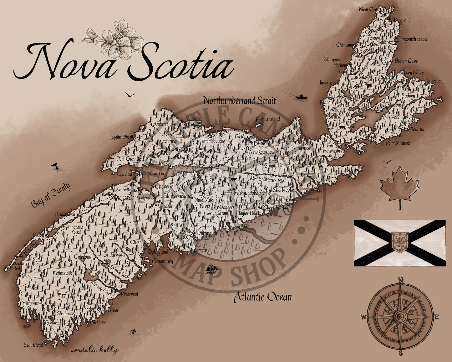 Nova Scotia Map